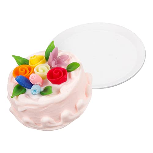 DRESSOOS Tischdekorationen Mini-Cupcakes Mini-Puppenhaus künstliches Cupcake-Modell Modelle Spielzeuge Jahrgang Kuchenornament von DRESSOOS