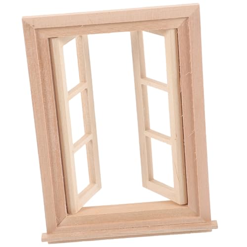 DRESSOOS Mini Fenster Miniatur Zubehör Holzdekor Zubehör Holzmöbel Fensterrahmen Miniatur Möbel Türrahmen Holz Miniatur Fensterläden Möbel Holzdekor Zeug DRESSOOS Mini Fenster Miniatur Zubehör Holzdekor Zubehör Holzmöbel Fensterrahmen Miniatur Möbel Türrahmen Holz Miniatur Fensterläden Möbel Holzdekor Zeug von DRESSOOS