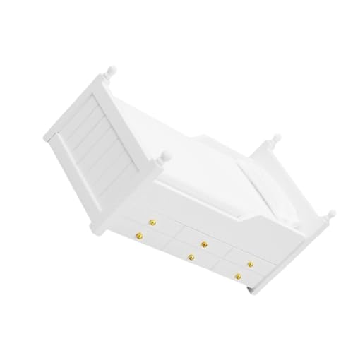 DRESSOOS Mini Puppenhausbett Miniaturmöbel Bett Miniaturen Puppenhausmöbel Bett Ornament Winziges Holzbett Minibett Puppenhaus Puppe Minibett Minihausbett Rollenspiel Puppenbett DRESSOOS Mini Puppenhausbett Miniaturmöbel Bett Miniaturen Puppenhausmöbel Bett Ornament Winziges Holzbett Minibett Puppenhaus Puppe Minibett Minihausbett Rollenspiel Puppenbett von DRESSOOS