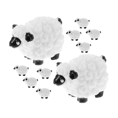 DRESSOOS Mini Schaf Figuren Niedliche Resin Deko Für Miniatur Landschaften Kleine Tier Dekoration Für Töpfe Und Gärten Ideal Für Kreative Gartengestaltung DRESSOOS Mini Schaf Figuren Niedliche Resin Deko Für Miniatur Landschaften Kleine Tier Dekoration Für Töpfe Und Gärten Ideal Für Kreative Gartengestaltung von DRESSOOS