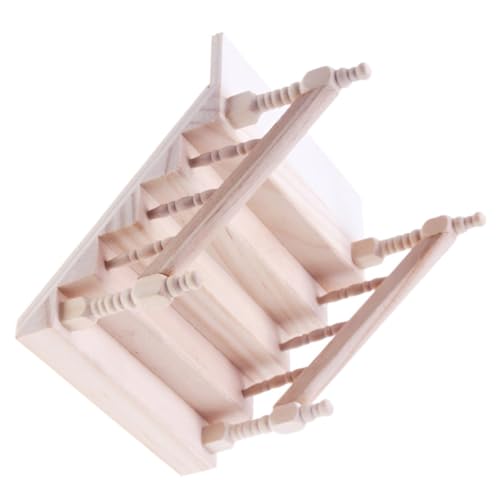 DRESSOOS Mini Treppe, Kleiner Handlauf Aus Holz, Miniatur Handlauf, Miniatur Treppe, Kleiner Handlauf, Miniatur Holztreppe, Kleine Holztreppe, Mini Holz Handlauf DRESSOOS Mini Treppe, Kleiner Handlauf Aus Holz, Miniatur Handlauf, Miniatur Treppe, Kleiner Handlauf, Miniatur Holztreppe, Kleine Holztreppe, Mini Holz Handlauf von DRESSOOS