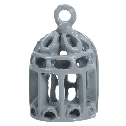 DRESSOOS Mini Vogelkäfig Ornament, Kleiner Vogelkäfig, Mini Accessoire, Nachahmung Eines Mini Vogelkäfigs, Mini Vogelkäfig Modell, Mini, Bonsai Vogelkäfig, Dekorativer Vogelkäfig, DRESSOOS Mini Vogelkäfig Ornament, Kleiner Vogelkäfig, Mini Accessoire, Nachahmung Eines Mini Vogelkäfigs, Mini Vogelkäfig Modell, Mini, Bonsai Vogelkäfig, Dekorativer Vogelkäfig, von DRESSOOS