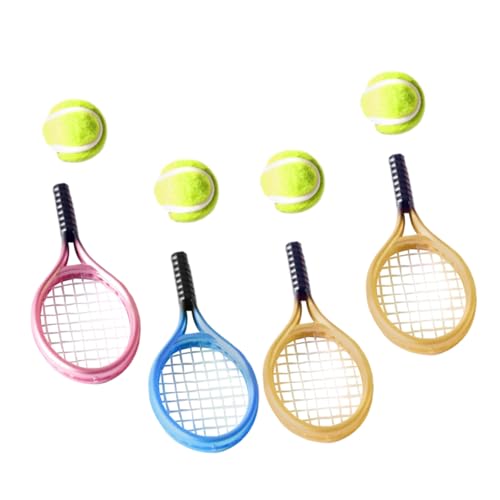DRESSOOS Mini-tennisschläger-Set – Miniatur-Tennis Und Schläger Für Die Mini-hausaufteilung DRESSOOS Mini-tennisschläger-Set – Miniatur-Tennis Und Schläger Für Die Mini-hausaufteilung von DRESSOOS