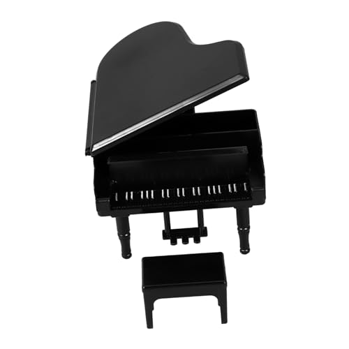 DRESSOOS Puppenhauseinrichtung Klavier Set Für Puppenhaus Schwarzes Klavier Mit Stuhl Dekoration Für Miniaturhäuser Und Puppenhaus Zubehör Kreative Spielwelten DRESSOOS Puppenhauseinrichtung Klavier Set Für Puppenhaus Schwarzes Klavier Mit Stuhl Dekoration Für Miniaturhäuser Und Puppenhaus Zubehör Kreative Spielwelten von DRESSOOS