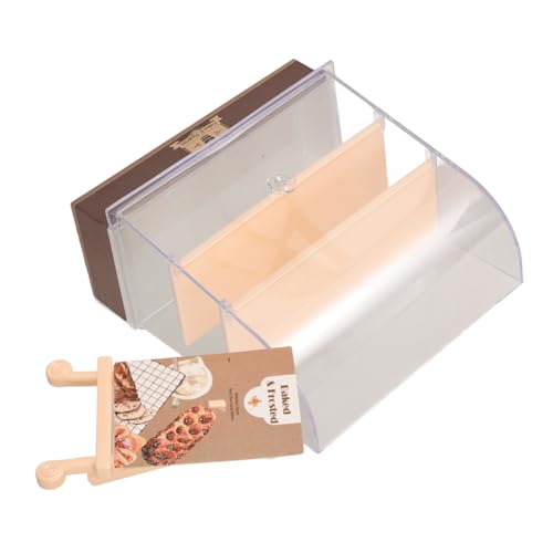 DRESSOOS Miniatur Kuchenschrank, Miniatur Display, Mini Figuren Vitrine, Puppenhaus Zubehör, Puppenhaus Bäckerei, Figuren Vitrine, Bäckerei Vitrine, Vitrine Für Figuren DRESSOOS Miniatur Kuchenschrank, Miniatur Display, Mini Figuren Vitrine, Puppenhaus Zubehör, Puppenhaus Bäckerei, Figuren Vitrine, Bäckerei Vitrine, Vitrine Für Figuren von DRESSOOS