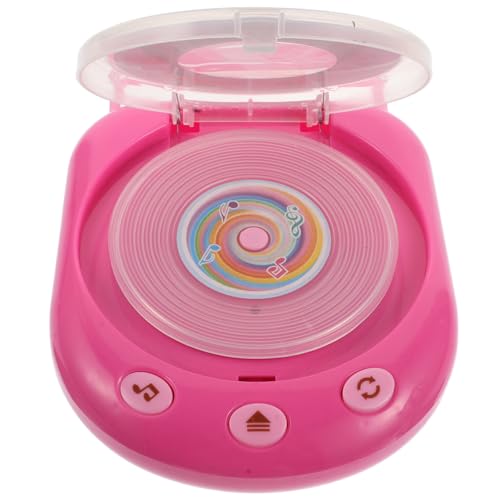 DRESSOOS Winzige Musikzimmermöbel Miniatur-Plattenspieler-spielzeugset So Tun Als Ob Cd-Player Für Puppenhaus- Spielen Würde von DRESSOOS