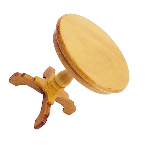 DRESSOOS Miniatur-rundtisch Aus Holz Bezauberndes Möbelornament Für Minihäuser Und Projekte DRESSOOS Miniatur-rundtisch Aus Holz Bezauberndes Möbelornament Für Minihäuser Und Projekte von DRESSOOS