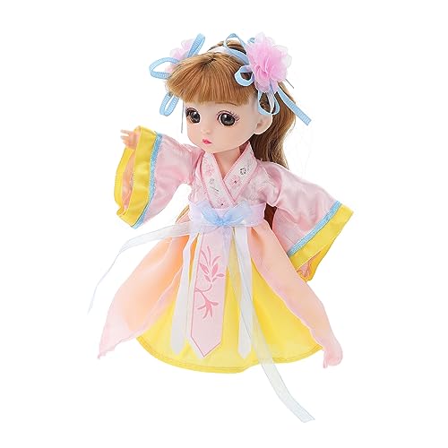 DRESSOOS Mittherbstfest-Puppe Mädchen Mädchenspielzeug wiedergeborene Babypuppen Kinderspielzeug Mädchen Kostüm Festliche Kostümpuppe Chemiefaser Rosa DRESSOOS Mittherbstfest-Puppe Mädchen Mädchenspielzeug wiedergeborene Babypuppen Kinderspielzeug Mädchen Kostüm Festliche Kostümpuppe Chemiefaser Rosa von DRESSOOS