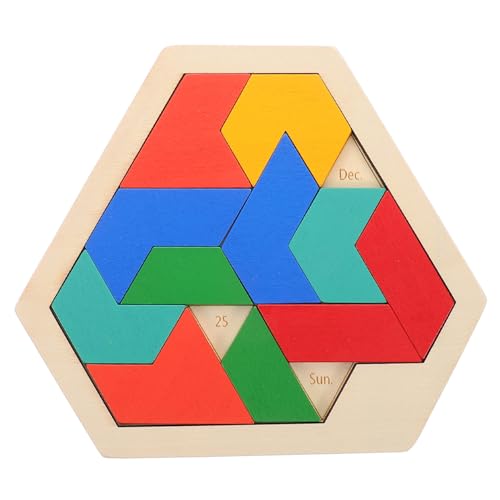 DRESSOOS Holzspielzeug Für Kinder Denksportaufgabe Lernspiel Formmuster-puzzlespiel Für Kleinkinder DRESSOOS Holzspielzeug Für Kinder Denksportaufgabe Lernspiel Formmuster-puzzlespiel Für Kleinkinder von DRESSOOS