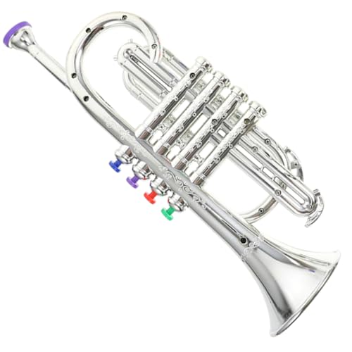 DRESSOOS Musik Instrumente für kinderinstrumente musikinstrumente Schlagzeug für Trompetenimitat aus Kunststoff Bühnenauftritt Trompete Requisite Plastik DRESSOOS Musik Instrumente für kinderinstrumente musikinstrumente Schlagzeug für Trompetenimitat aus Kunststoff Bühnenauftritt Trompete Requisite Plastik von DRESSOOS