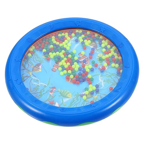 DRESSOOS Ocean Wave Beads Drum Multifunktionale Handtrommel für Rhythmusentwicklung und Musikspiel Kompaktes Design für Zuhause Kindergarten und Schule Blau DRESSOOS Ocean Wave Beads Drum Multifunktionale Handtrommel für Rhythmusentwicklung und Musikspiel Kompaktes Design für Zuhause Kindergarten und Schule Blau von DRESSOOS