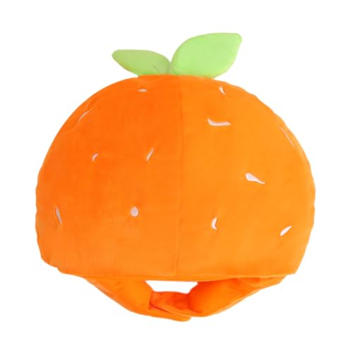 DRESSOOS Plüsch Orangen Kostüm Hut Weiches Verstellbares Party Accessoire für Fotoshootings Cosplay und Feierlichkeiten Langlebiger Wiederverwendbarer Fotorequisit für Geburtstage und DRESSOOS Plüsch Orangen Kostüm Hut Weiches Verstellbares Party Accessoire für Fotoshootings Cosplay und Feierlichkeiten Langlebiger Wiederverwendbarer Fotorequisit für Geburtstage und von DRESSOOS