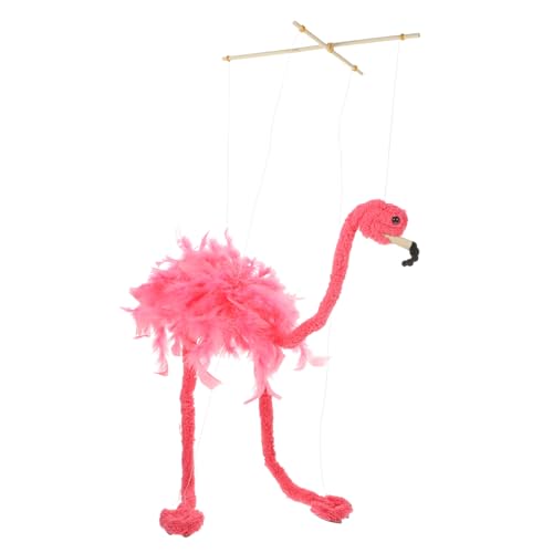 DRESSOOS Plüschschnur Flamingo Lustiges Marionettenspielzeug Einzigartige Marionettenpuppen Pelzige Tierpuppe Tiermarionetten Interessante Marionetten Interaktive DRESSOOS Plüschschnur Flamingo Lustiges Marionettenspielzeug Einzigartige Marionettenpuppen Pelzige Tierpuppe Tiermarionetten Interessante Marionetten Interaktive von DRESSOOS