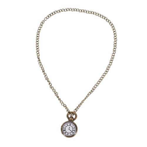DRESSOOS Puppen Mini Taschenuhr, Miniatur Puppenmöbel, Kleine Taschenuhr, Miniatur Hausdekor, Puppenhausmöbel, Taschenuhr, Schmuck, Mini Puppenzubehör, Miniaturen von DRESSOOS