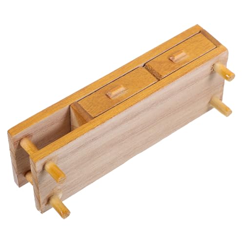 DRESSOOS Puppenhaus Fernsehschrank Miniaturmöbel Schmücken Fernsehschrank Modell Puppenhaus Puppenmöbel Minimöbel Für Puppenhaus Puppenhausmöbel Mini Puppenmöbel Miniaturmodell von DRESSOOS
