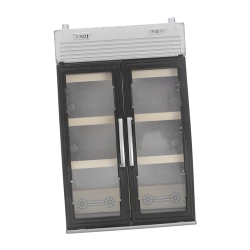 DRESSOOS Puppenhaus Kühlschrank, Mini Möbel, Fotografie Modell Kühlschrank, Miniatur Gerät, Mini Kühlschrank, Miniatur Bastelarbeit, Miniatur Kühlschrank Zum Basteln, Miniatur Dinge, von DRESSOOS