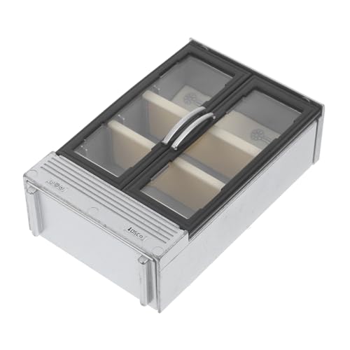 DRESSOOS Puppenhaus Miniatur Kühlschrank Mini Gefrierschrank Modell Für Miniatur Szenen Und Handwerk DRESSOOS Puppenhaus Miniatur Kühlschrank Mini Gefrierschrank Modell Für Miniatur Szenen Und Handwerk von DRESSOOS