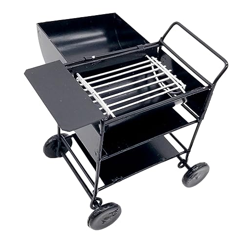 DRESSOOS Puppenhausgrill, Miniatur Grill, Miniatur Kochgeschirr, Grillmodell Für Kleine Häuser, Mini Grillwerkzeug, Mini Grill, Mini Küche, Spielrequisite, Mini, Barbecue Grill, DRESSOOS Puppenhausgrill, Miniatur Grill, Miniatur Kochgeschirr, Grillmodell Für Kleine Häuser, Mini Grillwerkzeug, Mini Grill, Mini Küche, Spielrequisite, Mini, Barbecue Grill, von DRESSOOS