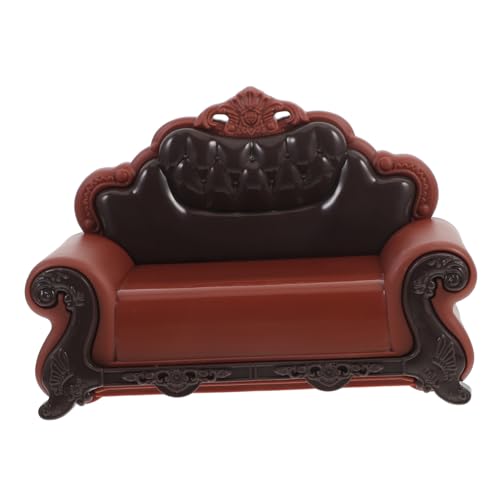 DRESSOOS Puppenhausmöbel Miniatur Sessel Mini Hausbedarf Miniatur Stühle Miniatur Ohne Sessel Spielzeug Miniatur Stuhl Spielzeug Mini Hausdekoration Puppenhaus Schmücken Puppenhausstuhl von DRESSOOS