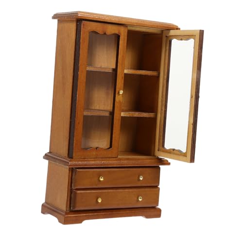 DRESSOOS Puppenhausmöbel Miniaturmöbel Mini Holzschrank Modell Miniatur Holzbücherregal Miniatur Dinge Kinder Puppenhaus Mini Bücherregal Mini Möbel DRESSOOS Puppenhausmöbel Miniaturmöbel Mini Holzschrank Modell Miniatur Holzbücherregal Miniatur Dinge Kinder Puppenhaus Mini Bücherregal Mini Möbel von DRESSOOS