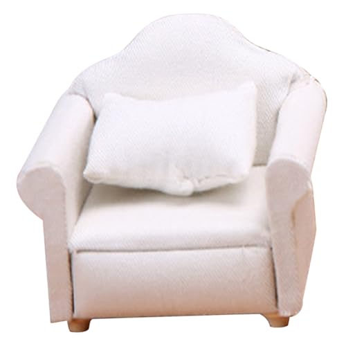 DRESSOOS Puppenhaussofa, Mini Einzelsofa, Puppenhaussofa, Mini Couch, Puppenhauscouch, Miniatur Einzelsofa Aus Holz Mit Kissen, Puppenhaus Einzelsofa Aus Holz, Puppenhausmöbel, Mini DRESSOOS Puppenhaussofa, Mini Einzelsofa, Puppenhaussofa, Mini Couch, Puppenhauscouch, Miniatur Einzelsofa Aus Holz Mit Kissen, Puppenhaus Einzelsofa Aus Holz, Puppenhausmöbel, Mini von DRESSOOS