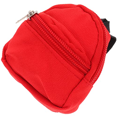 DRESSOOS Puppenrucksack Mini-puppenrucksäcke Rot Miniatur Roter Puppenrucksack Puppenzubehör Mini-Rucksack Für Puppen Puppe Babypuppenkleidung Puppenhaus-miniaturen Rot Polyester DRESSOOS Puppenrucksack Mini-puppenrucksäcke Rot Miniatur Roter Puppenrucksack Puppenzubehör Mini-Rucksack Für Puppen Puppe Babypuppenkleidung Puppenhaus-miniaturen Rot Polyester von DRESSOOS