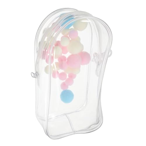 DRESSOOS Puppentasche Hängende Taschenpuppen Sammelpuppen Baumwollpuppen Mini-taschenpuppen Kleine Taschenpuppen Mini-Puppen Digitale Puppen Bilderbag Puppen Einzelne Puppen PVC Transparent von DRESSOOS