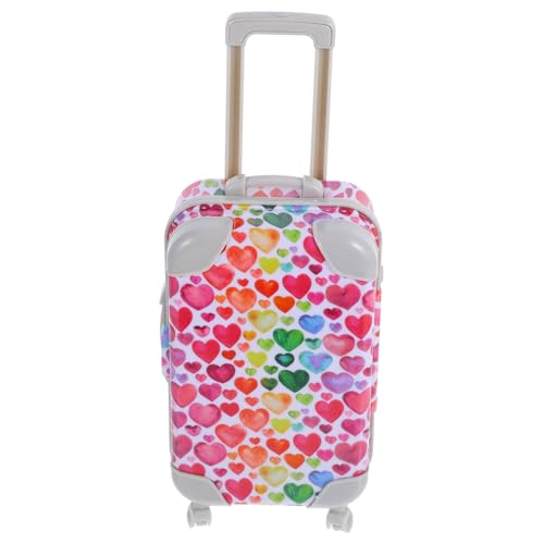 DRESSOOS 18-Zoll-mini-Koffer Für Puppenhaus Herz-Design Farbenfrohes Miniatur-Koffer-Spielzeug Für Jungen Und Mädchen Fantasievolles Spielen DRESSOOS 18-Zoll-mini-Koffer Für Puppenhaus Herz-Design Farbenfrohes Miniatur-Koffer-Spielzeug Für Jungen Und Mädchen Fantasievolles Spielen von DRESSOOS