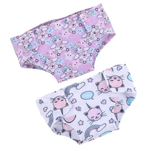 DRESSOOS Puppenunterwäsche Für Babypuppen Wiederverwendbare Puppenwindeln Und Unterhosen Puppenzubehör Zufälligem Stil Für Puppen DRESSOOS Puppenunterwäsche Für Babypuppen Wiederverwendbare Puppenwindeln Und Unterhosen Puppenzubehör Zufälligem Stil Für Puppen von DRESSOOS