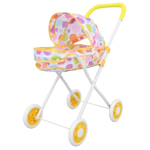 DRESSOOS Miniatur Baby Puppe Kinderwagen Kleinkinder Spielset Lagerung Fach Pädagogisches Spielzeug von DRESSOOS