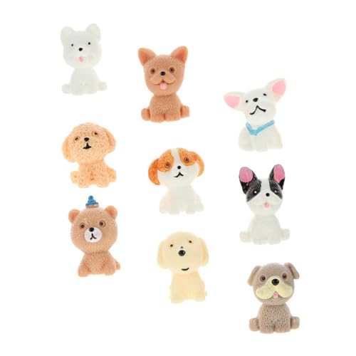 DRESSOOS Realistische Harz Hund Tier Figuren Welpen Figuren Für Home Decor Büro Garten DRESSOOS Realistische Harz Hund Tier Figuren Welpen Figuren Für Home Decor Büro Garten von DRESSOOS