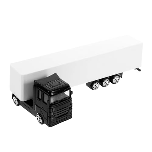 DRESSOOS Realistisches Container LKW Modell aus Mini Lastwagen mit Gleitender Trägheitsfunktion Sicher für Junge Mädchen und Kleinkinder für Kleine von DRESSOOS