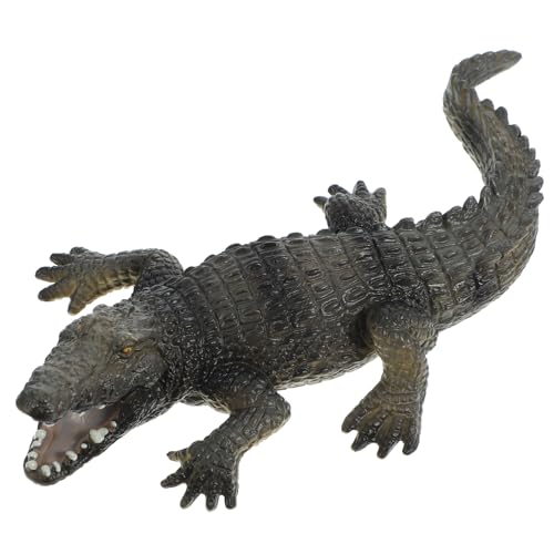 DRESSOOS Realistisches Krokodil Modell Aus Detailgetreue Tierfigur Für Ideal Als Lernspielzeug Und Deko Klassische Krokodil Nachbildung Für Sammler Und Spielspaß von DRESSOOS