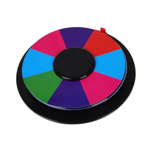 DRESSOOS Rotierbares Doppelseitiges Preisdrehspiel mit Beschreibbarem Zeiger für DIY-Spiele für Ktv Bars und Unterhaltung Einfach zu Gestalten und Vielseitig Einsetzbar von DRESSOOS