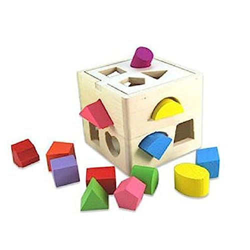 DRESSOOS Satz Lernspielzeug dartscheibe Kinder Spielzeug für Kleinkinder kühli Kinder Color Babyspielzeug Bausteine Holzbaustein Kleinkindspielzeug Puzzle Blöcke Intelligenz-Box Hölzern von DRESSOOS