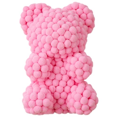 DRESSOOS Schaumstoffball Bär Schaumstoffbälle Bärenstatue Tierstatue Schaumstoffbälle Bärenfigur Tischdekoration Desktop Bärendekoration Niedliches Bärenornament Niedliche Bärendekoration von DRESSOOS
