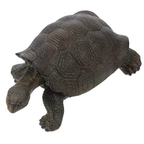 DRESSOOS Turtles Figur Turtles Figuren Schildkröten-Modell Turtle Für Lernspielzeug Schildkrötenmodell Gartendeko Rostoptik Spielzeuge Schildkrötendekoration Simulation Tierfigur Tierfiguren Plastik von DRESSOOS