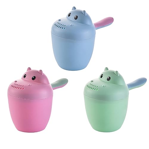 DRESSOOS Shampoo Becher Cartoon Nilpferd Form Badespielzeug Für Badewanne Shampoo Rinse Cup Und öffel Für Kindergeburtstag Pink DRESSOOS Shampoo Becher Cartoon Nilpferd Form Badespielzeug Für Badewanne Shampoo Rinse Cup Und öffel Für Kindergeburtstag Pink von DRESSOOS