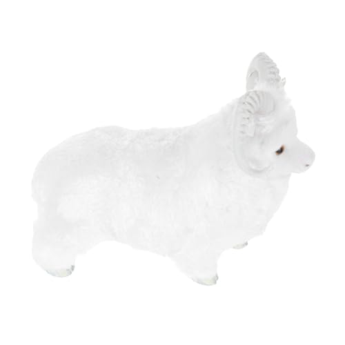 DRESSOOS Simulation Schaf Figuren Ziege Figurine Tier Figurine Tier Statue Ornament Foto Prop Für Jungen Mädchen Outdoor Figuren DRESSOOS Simulation Schaf Figuren Ziege Figurine Tier Figurine Tier Statue Ornament Foto Prop Für Jungen Mädchen Outdoor Figuren von DRESSOOS