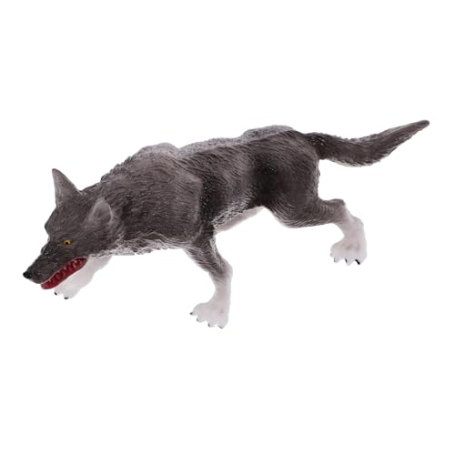 DRESSOOS Simulation Wolfsmodell Wildtiermodell Kleines Wolfsmodell Wolfsmodelle Für Kinder Figuren Für Kleinkinder Wolfsfiguren Kunststoff Wolfsfiguren Dekorative Wolfsstatue DRESSOOS Simulation Wolfsmodell Wildtiermodell Kleines Wolfsmodell Wolfsmodelle Für Kinder Figuren Für Kleinkinder Wolfsfiguren Kunststoff Wolfsfiguren Dekorative Wolfsstatue von DRESSOOS