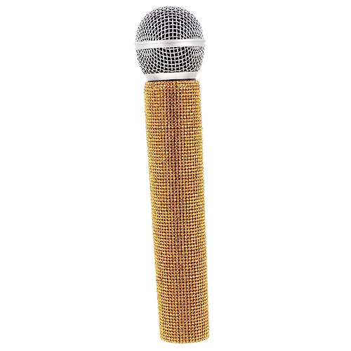 DRESSOOS Simuliertes Mikrofon Karaoke Mikrofone Vorgeben Gefälscht Stimme Kinderspielzeug Kindermikrofon Mikrofone Mikrofon Für Mikrofon-Requisiten Für Diamant Golden DRESSOOS Simuliertes Mikrofon Karaoke Mikrofone Vorgeben Gefälscht Stimme Kinderspielzeug Kindermikrofon Mikrofone Mikrofon Für Mikrofon-Requisiten Für Diamant Golden von DRESSOOS