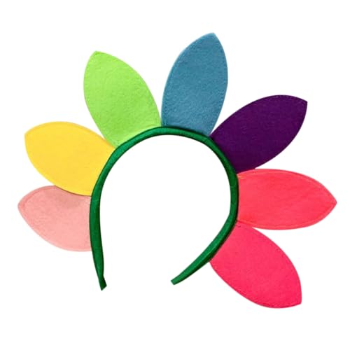 DRESSOOS Sonnenblumen Stirnband Blumen Kopfschmuck Für Damen Festival Kopfbedeckung Urlaub Stirnband Halloween Kostüm Kopfbedeckung DRESSOOS Sonnenblumen Stirnband Blumen Kopfschmuck Für Damen Festival Kopfbedeckung Urlaub Stirnband Halloween Kostüm Kopfbedeckung von DRESSOOS