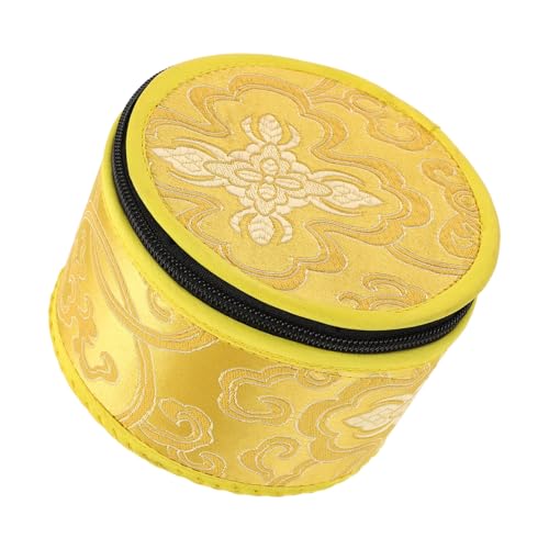 DRESSOOS Soundbo-Tasche Elastische Stirnbänder Zusätzliche Stirnbänder Chinesisches Tablett Stirnbänder Mit Handtuchringen Liefert Stirnbänder Neue Chinesische Haarnadeln Stoff Yellow von DRESSOOS