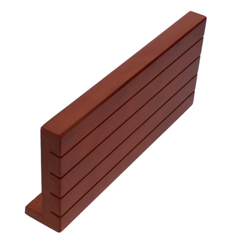 DRESSOOS Spielkartenbasis Spielkartenhalter Kartendeckhalter Kartenständer Präsentationsbasis Holzpräsentationsständer Karten Spielständer Holz Platzkartenhalter Brettspielständer Basis von DRESSOOS