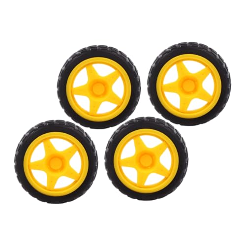 DRESSOOS Spielzeug Für Auto 4 Stück Spielzeug Autoräder Kleiner Elektromotor Universalrad Für Jungen Und Mädchen Reifen DRESSOOS Spielzeug Für Auto 4 Stück Spielzeug Autoräder Kleiner Elektromotor Universalrad Für Jungen Und Mädchen Reifen von DRESSOOS