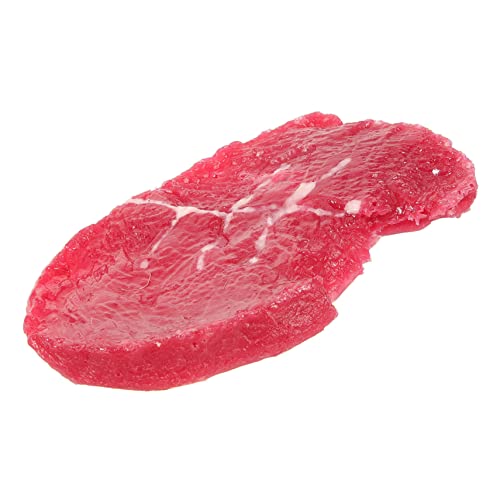 DRESSOOS Steak Imitat, Künstliches Steak Ornament, Mini Steaks, Steak Scheiben, Verzierungen, Foto Requisite, Künstliche Steaks, Fotografie Requisiten, Realistische Steak Requisite, DRESSOOS Steak Imitat, Künstliches Steak Ornament, Mini Steaks, Steak Scheiben, Verzierungen, Foto Requisite, Künstliche Steaks, Fotografie Requisiten, Realistische Steak Requisite, von DRESSOOS