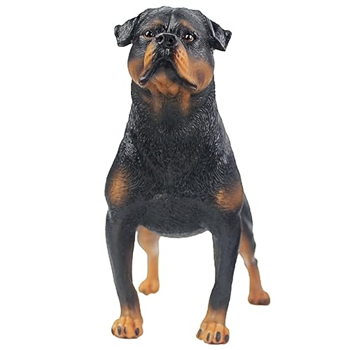DRESSOOS Robustes Hundespielzeug Stehende Rottweiler Hundemodell Statue Hund Dekoration Realistisches Rottweiler Figur Für Kinderzimmer Und Wohnbereich Dog Ornaments Und Dog Figures Kauspielzeug Hund DRESSOOS Robustes Hundespielzeug Stehende Rottweiler Hundemodell Statue Hund Dekoration Realistisches Rottweiler Figur Für Kinderzimmer Und Wohnbereich Dog Ornaments Und Dog Figures Kauspielzeug Hund von DRESSOOS