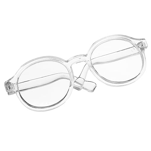 DRESSOOS Stylische Puppenbrille Strapazierfähige Anziehbrille Für Puppen Praktisches Accessoire Zur Dekoration Transparent Perfekt Für Rollenspiele Und Kreative Gestaltung DRESSOOS Stylische Puppenbrille Strapazierfähige Anziehbrille Für Puppen Praktisches Accessoire Zur Dekoration Transparent Perfekt Für Rollenspiele Und Kreative Gestaltung von DRESSOOS