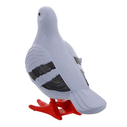DRESSOOS Tauben Aufziehspielzeug, Mini Vogel Tierfiguren, Modelltauben Für Tauben, Aufziehspielzeug Aus Kunststoff, Uhrwerkspielzeug, Aufziehspielzeug, Simulierte Taube, Kleine DRESSOOS Tauben Aufziehspielzeug, Mini Vogel Tierfiguren, Modelltauben Für Tauben, Aufziehspielzeug Aus Kunststoff, Uhrwerkspielzeug, Aufziehspielzeug, Simulierte Taube, Kleine von DRESSOOS