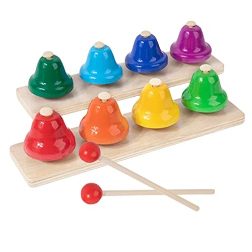 DRESSOOS Teiliges Handglocken für Musikalisches Percussion Instrument Fördert Hand Auge Koordination und Konzentration Lernspielzeug für Musikunterricht und Sensorische Frühförderung DRESSOOS Teiliges Handglocken für Musikalisches Percussion Instrument Fördert Hand Auge Koordination und Konzentration Lernspielzeug für Musikunterricht und Sensorische Frühförderung von DRESSOOS